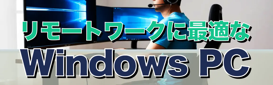 リモートワークに最適なWindows PC