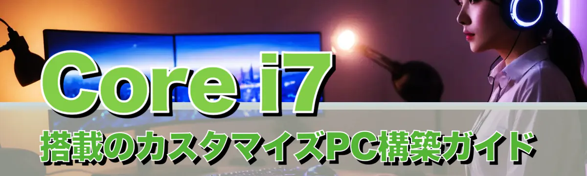 Core i7搭載のカスタマイズPC構築ガイド