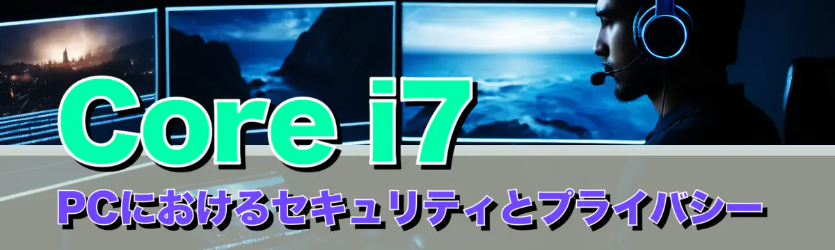 Core i7 PCにおけるセキュリティとプライバシー