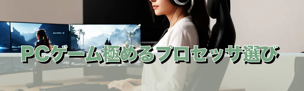 PCゲーム極めるプロセッサ選び