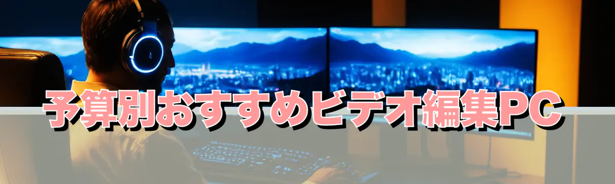 予算別おすすめビデオ編集PC