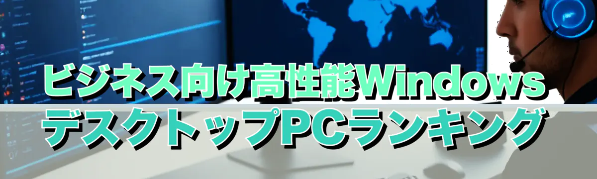 ビジネス向け高性能WindowsデスクトップPCランキング