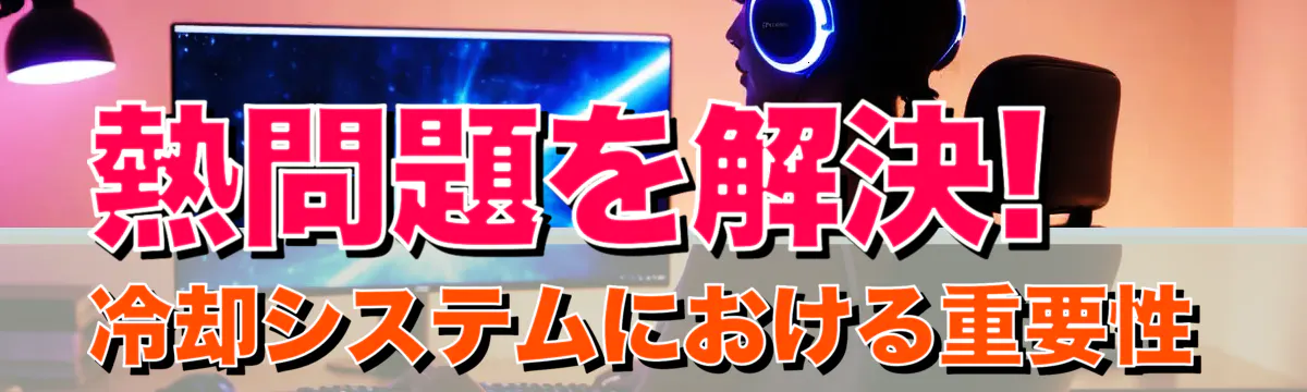 熱問題を解決! 冷却システムにおける重要性