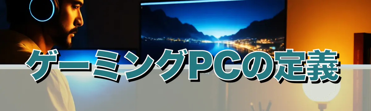 ゲーミングPCの定義