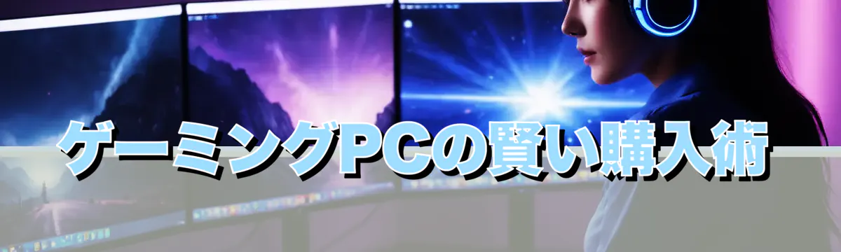 ゲーミングPCの賢い購入術