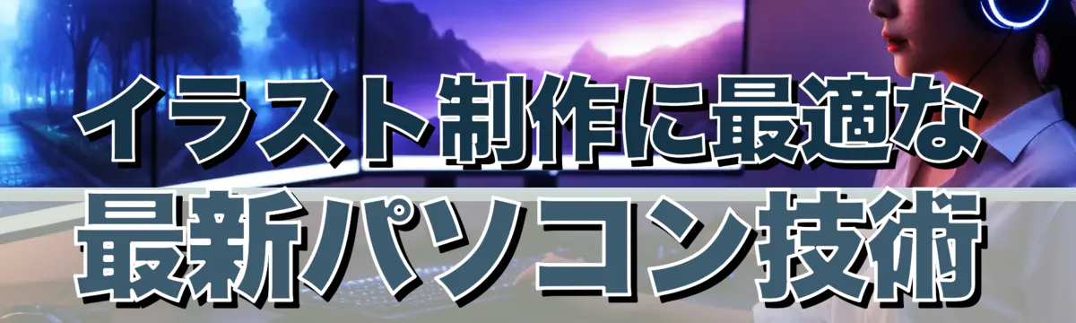 イラスト制作に最適な最新パソコン技術
