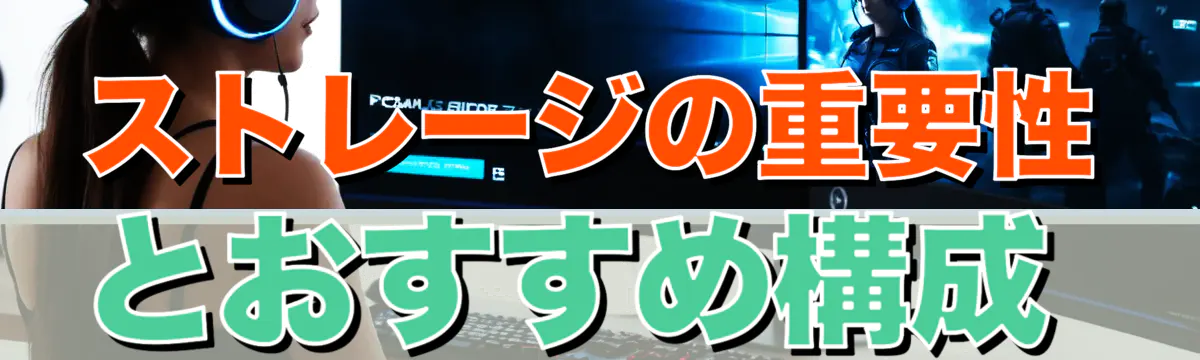 ストレージの重要性とおすすめ構成
