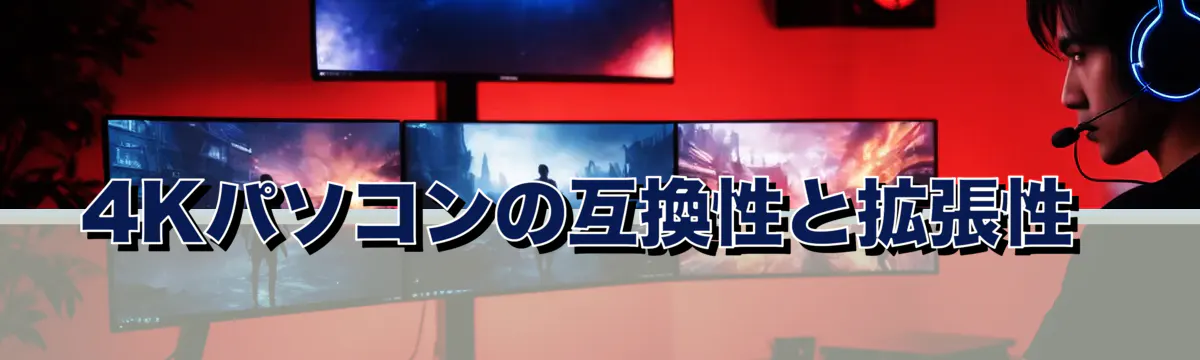 4Kパソコンの互換性と拡張性