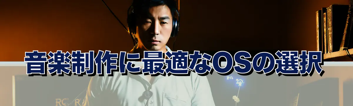 音楽制作に最適なOSの選択
