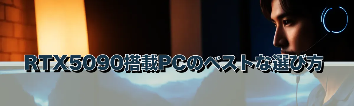 RTX5090搭載PCのベストな選び方