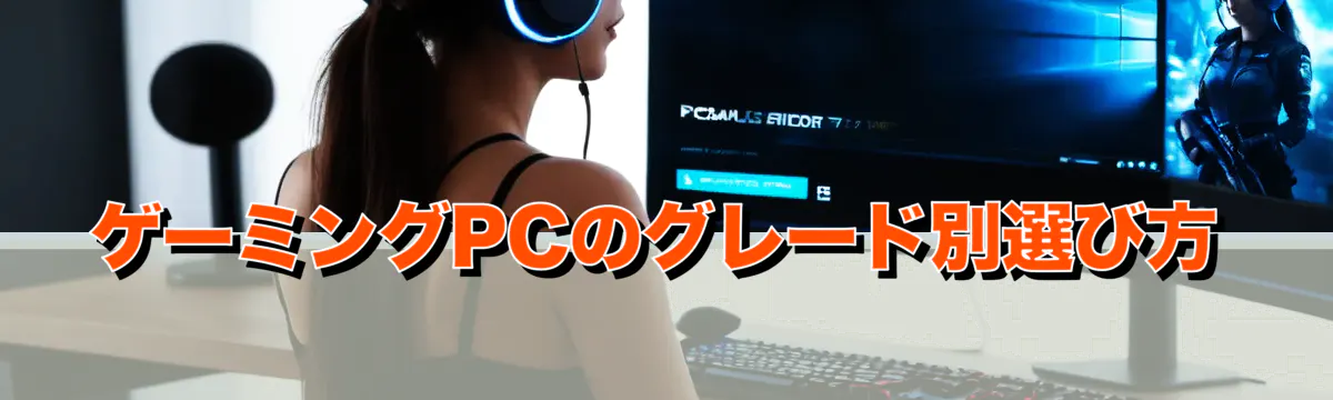 ゲーミングPCのグレード別選び方