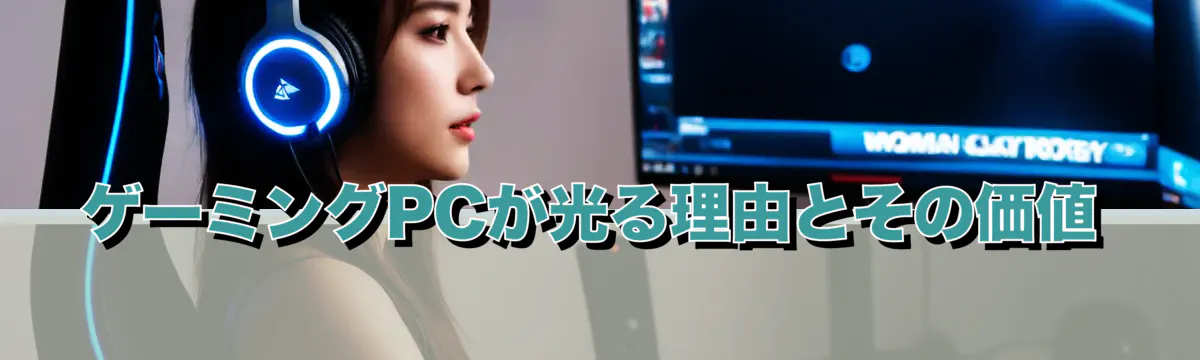 ゲーミングPCが光る理由とその価値