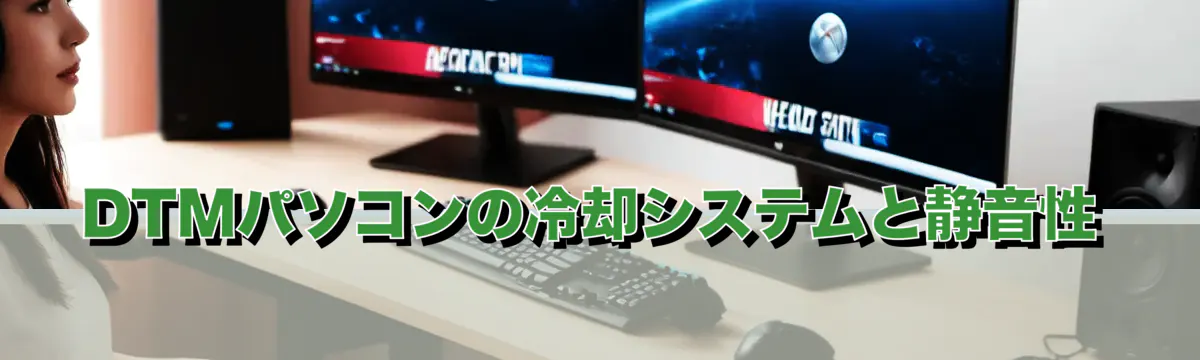 DTMパソコンの冷却システムと静音性