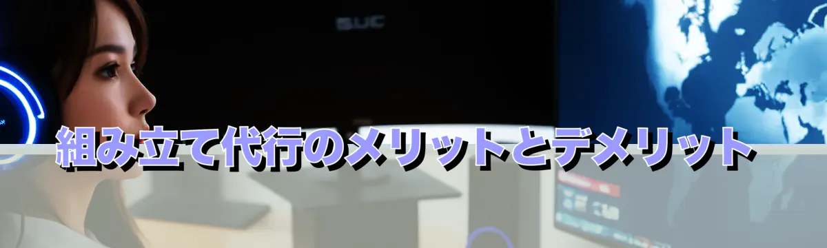 組み立て代行のメリットとデメリット
