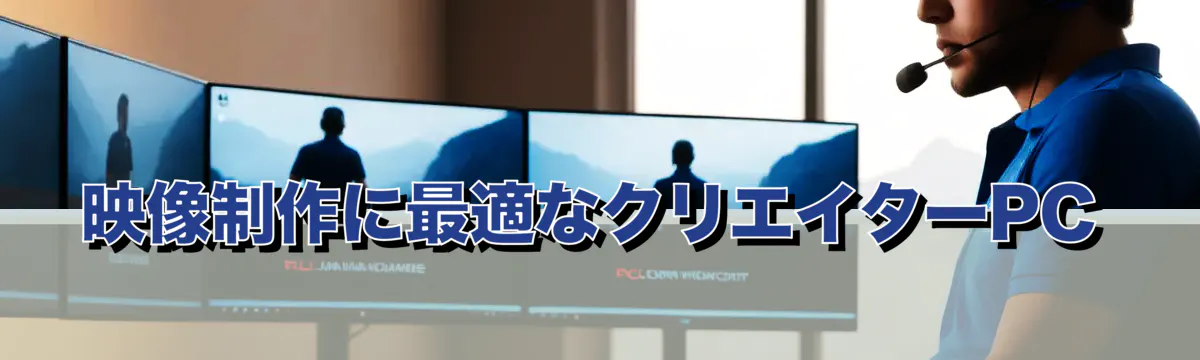 映像制作に最適なクリエイターPC
