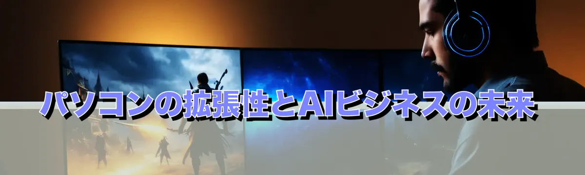 パソコンの拡張性とAIビジネスの未来