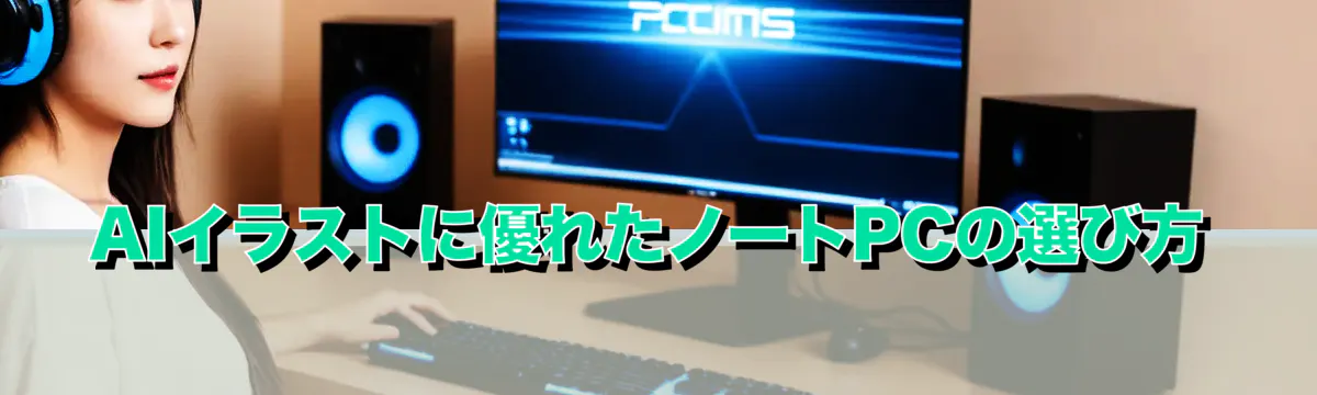 AIイラストに優れたノートPCの選び方
