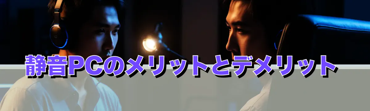 静音PCのメリットとデメリット