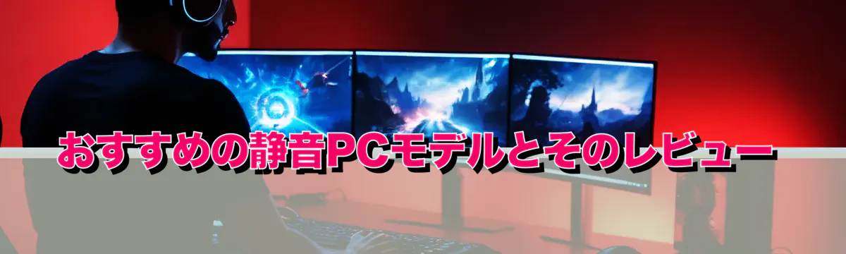 おすすめの静音PCモデルとそのレビュー