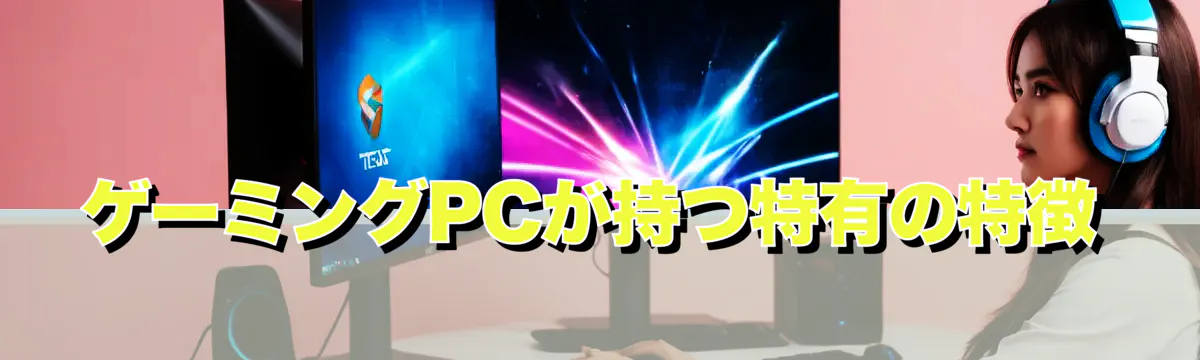 ゲーミングPCが持つ特有の特徴