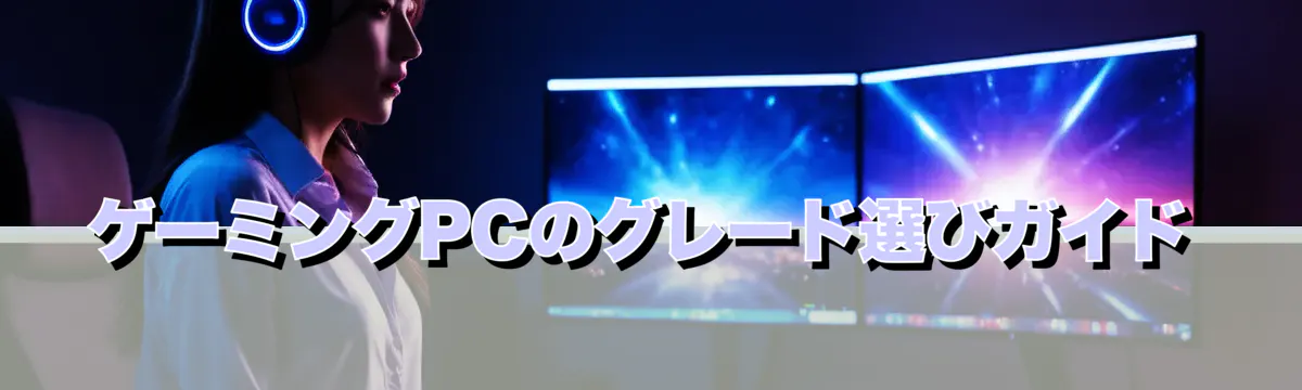 ゲーミングPCのグレード選びガイド