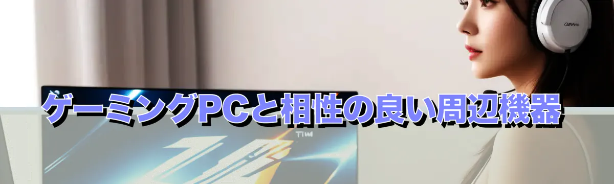ゲーミングPCと相性の良い周辺機器
