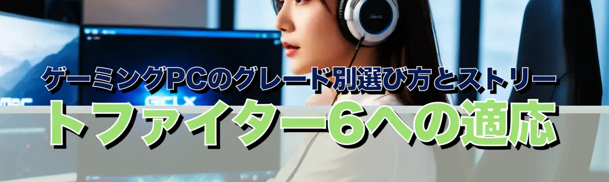 ゲーミングPCのグレード別選び方とストリートファイター6への適応