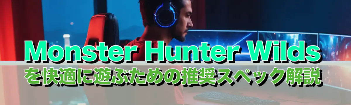 Monster Hunter Wildsを快適に遊ぶための推奨スペック解説
