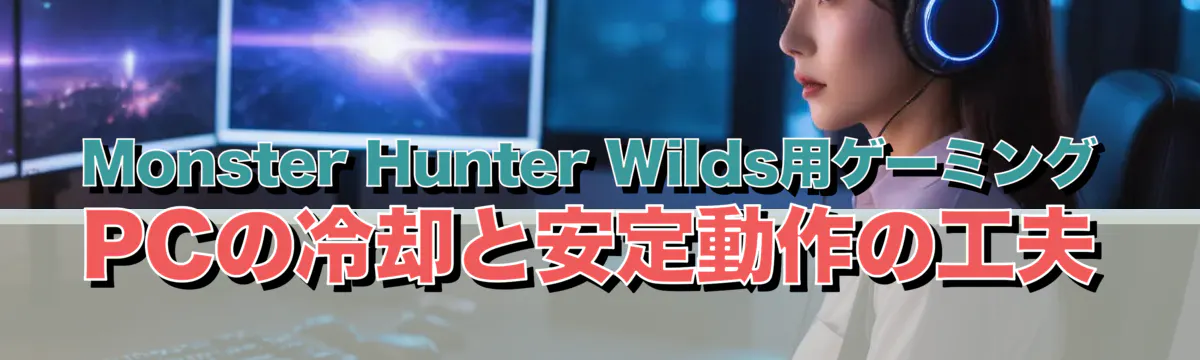 Monster Hunter Wilds用ゲーミングPCの冷却と安定動作の工夫