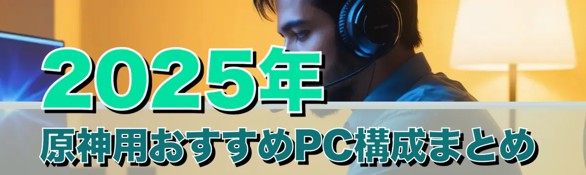2025年 原神用おすすめPC構成まとめ