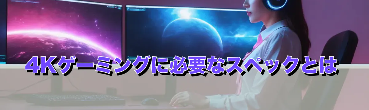 4Kゲーミングに必要なスペックとは