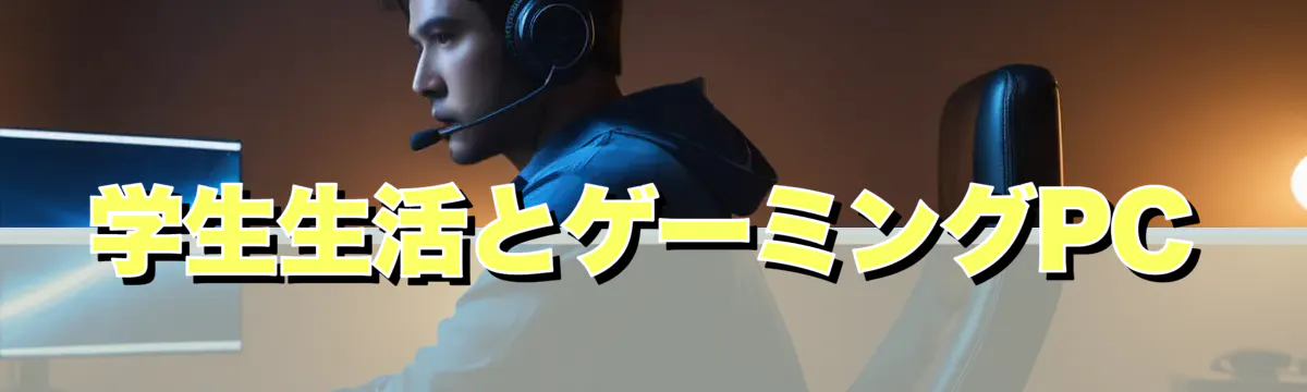 学生生活とゲーミングPC