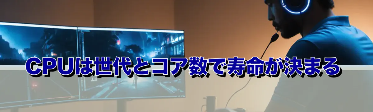 CPUは世代とコア数で寿命が決まる