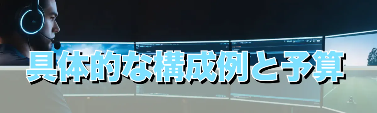 具体的な構成例と予算