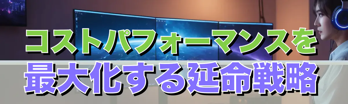 コストパフォーマンスを最大化する延命戦略