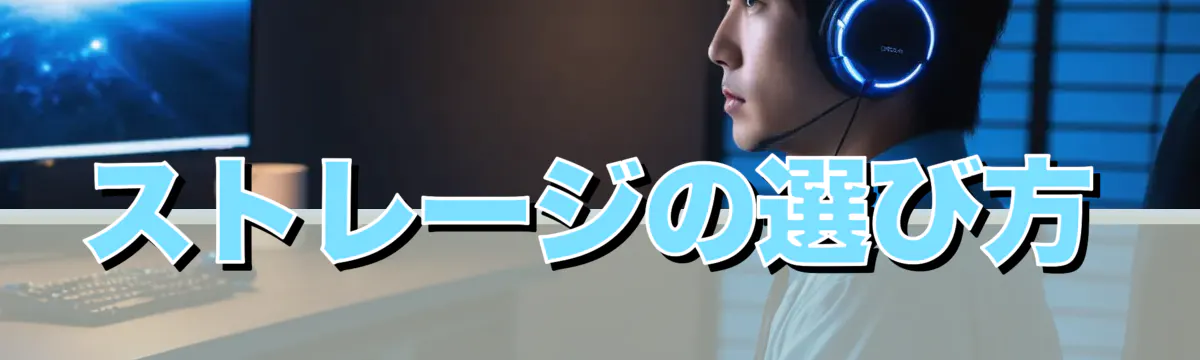 ストレージの選び方