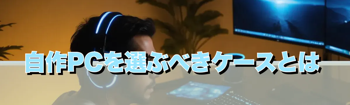 自作PCを選ぶべきケースとは
