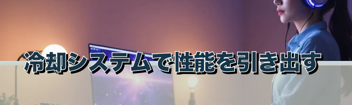 冷却システムで性能を引き出す