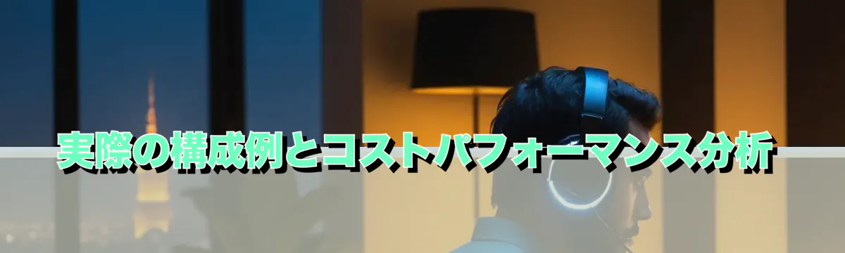 実際の構成例とコストパフォーマンス分析