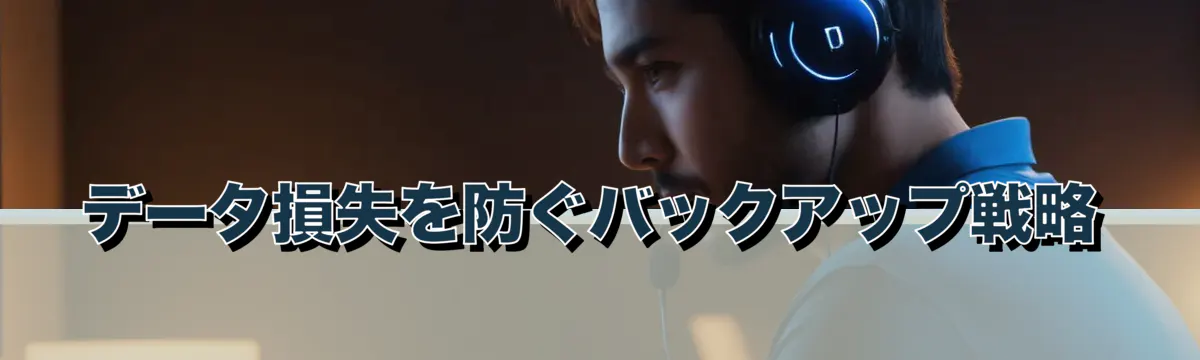 データ損失を防ぐバックアップ戦略