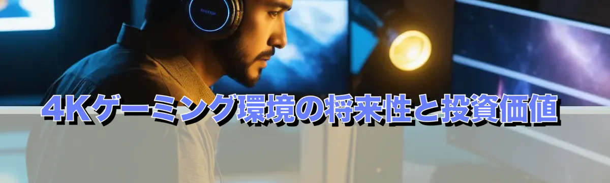 4Kゲーミング環境の将来性と投資価値