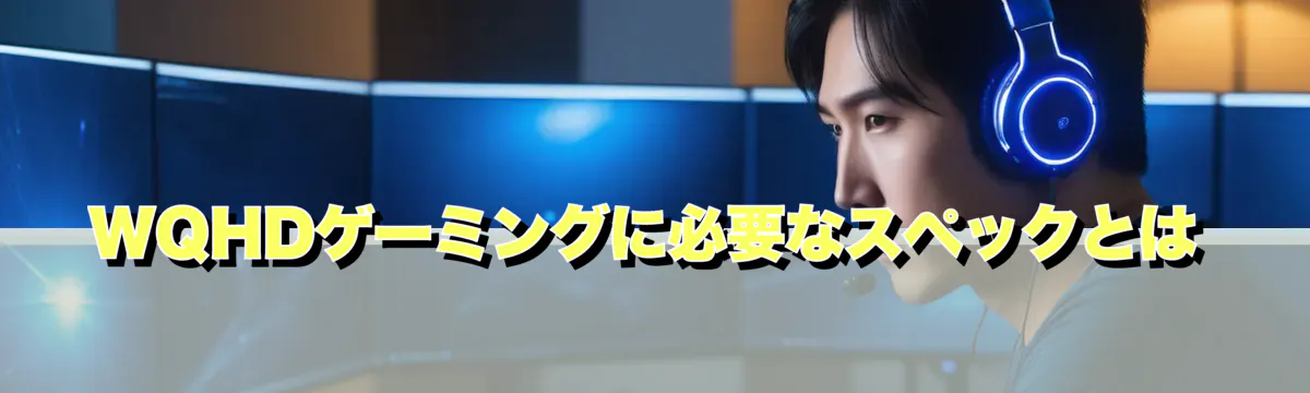 WQHDゲーミングに必要なスペックとは