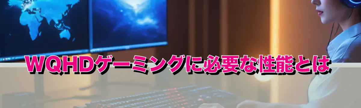 WQHDゲーミングに必要な性能とは