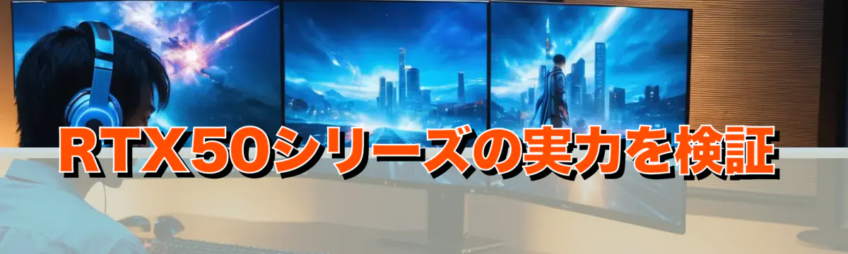 RTX50シリーズの実力を検証