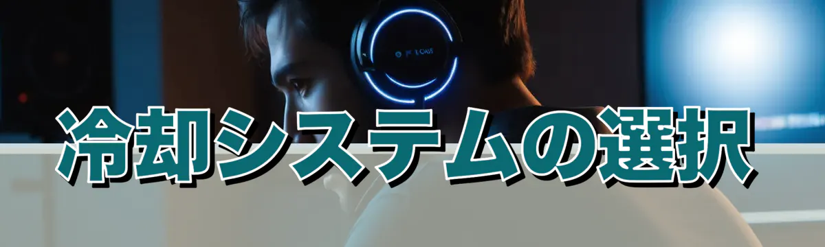 冷却システムの選択