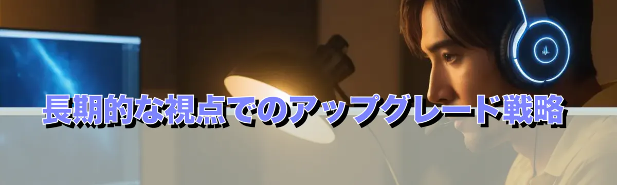 長期的な視点でのアップグレード戦略