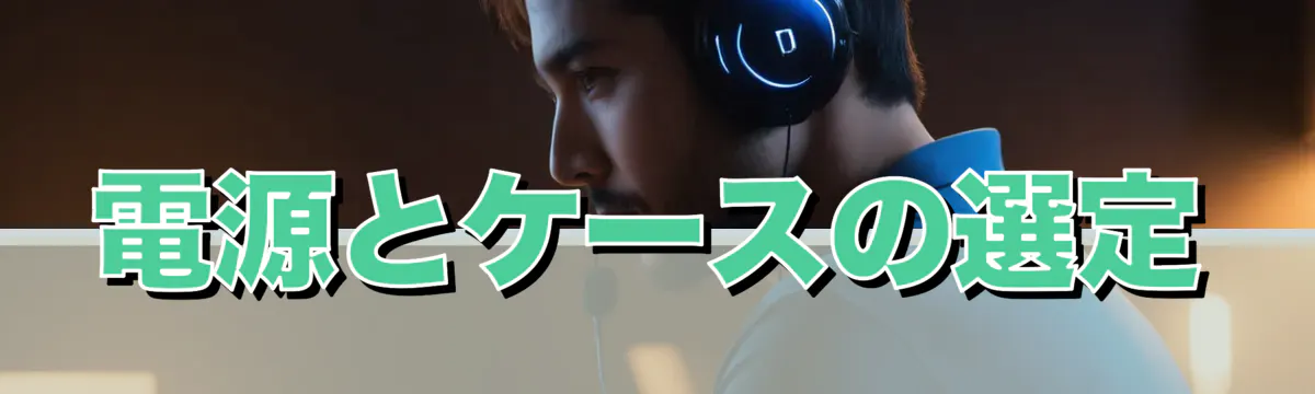 電源とケースの選定