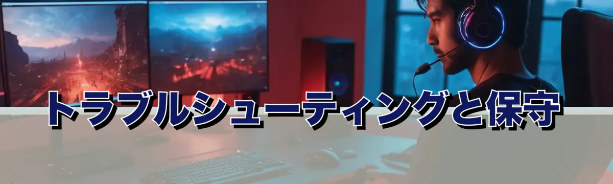 トラブルシューティングと保守