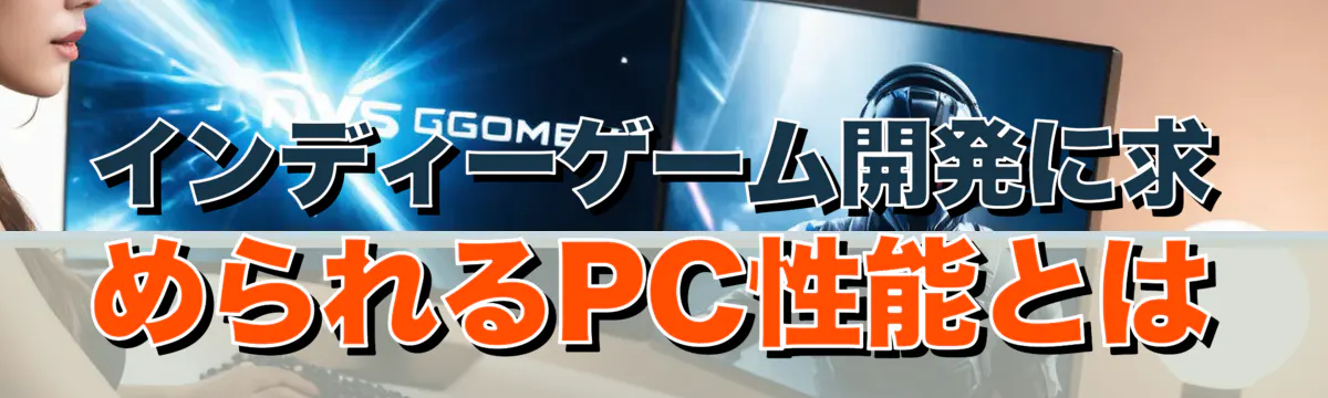 インディーゲーム開発に求められるPC性能とは