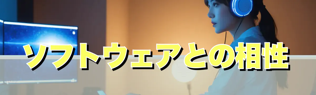 ソフトウェアとの相性